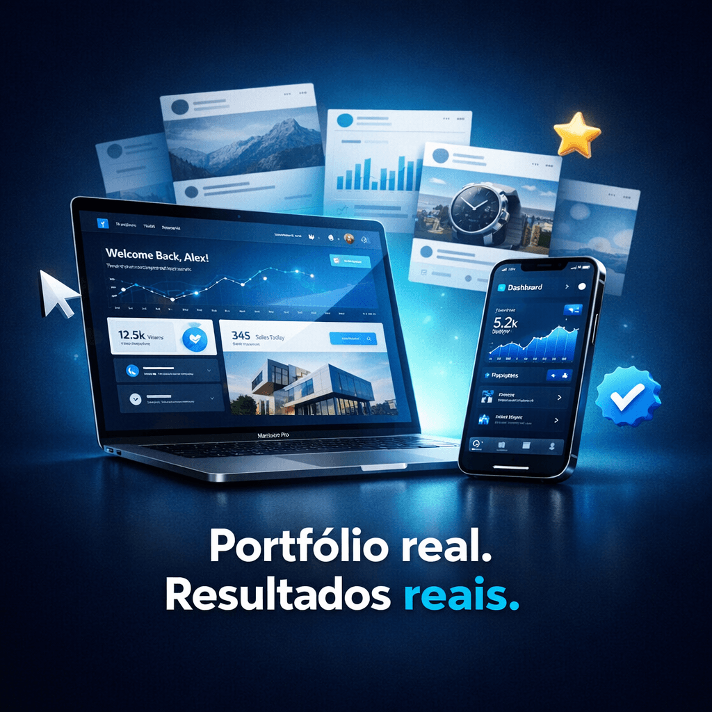 Mockups de portfólio